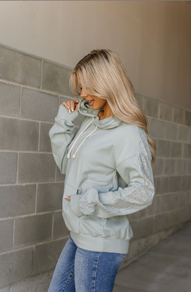 Ampersand Avenue University Hoodie - Wonderstruck - Blue
