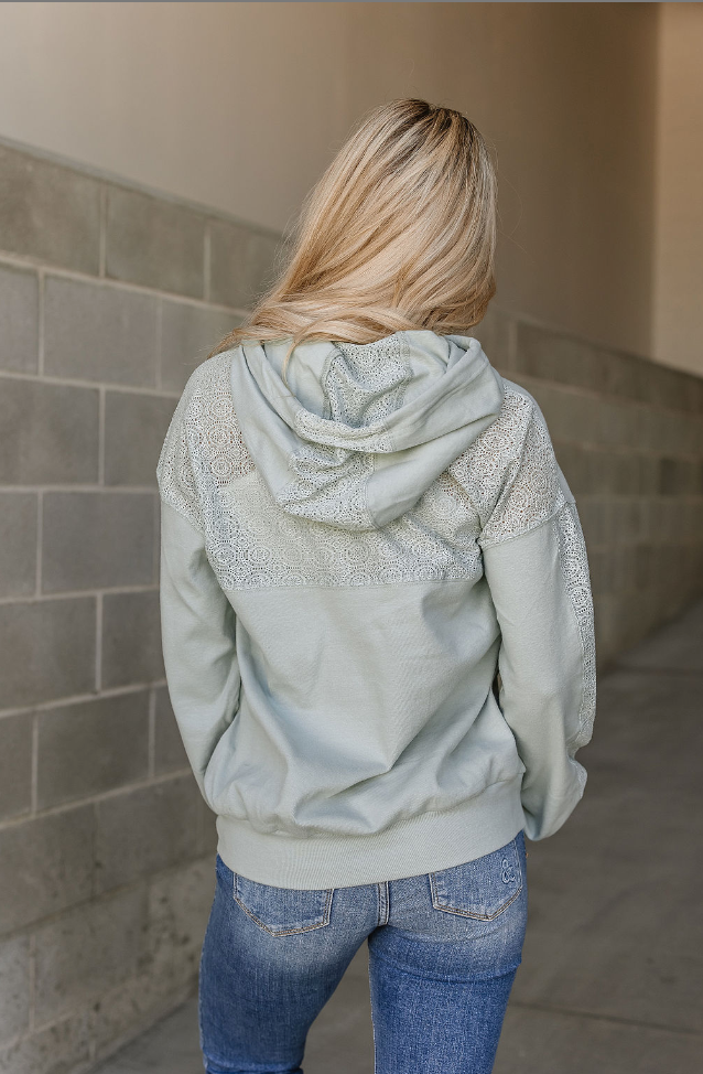 Ampersand Avenue University Hoodie - Wonderstruck - Blue