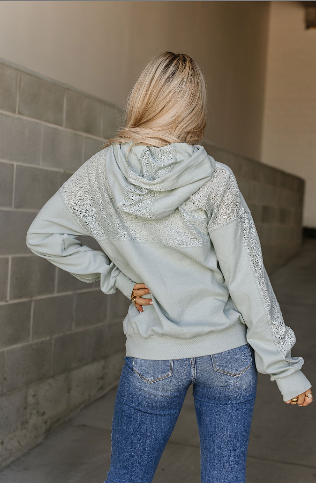 Ampersand Avenue University Hoodie - Wonderstruck - Blue