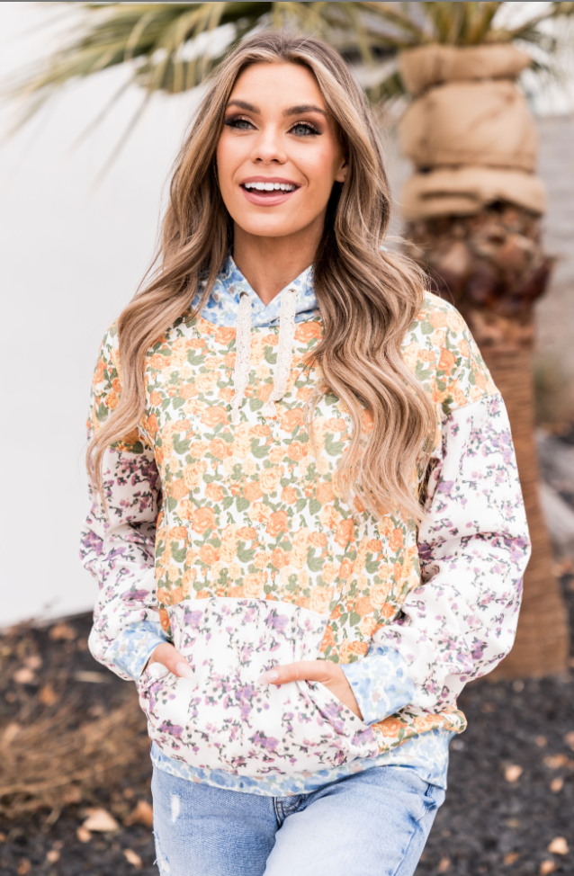 Ampersand Avenue University Hoodie - Garden Variety