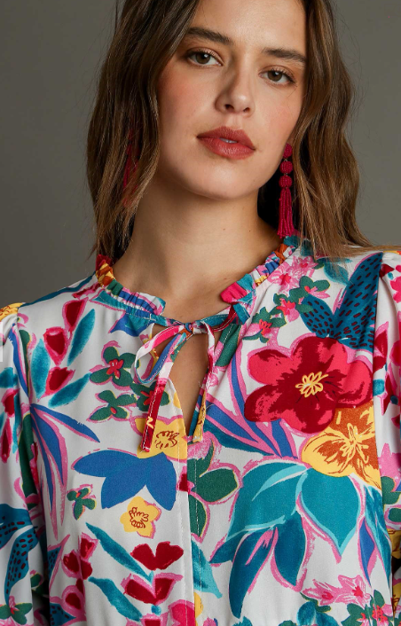 Wild Flowers Blouse