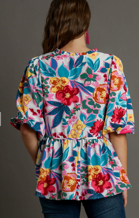 Wild Flowers Blouse