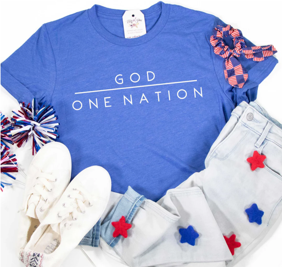 One Nation Under God Graphic Tee