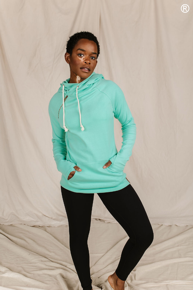 Ampersand Avenue - Doublehood™ Sweatshirt - Aqua