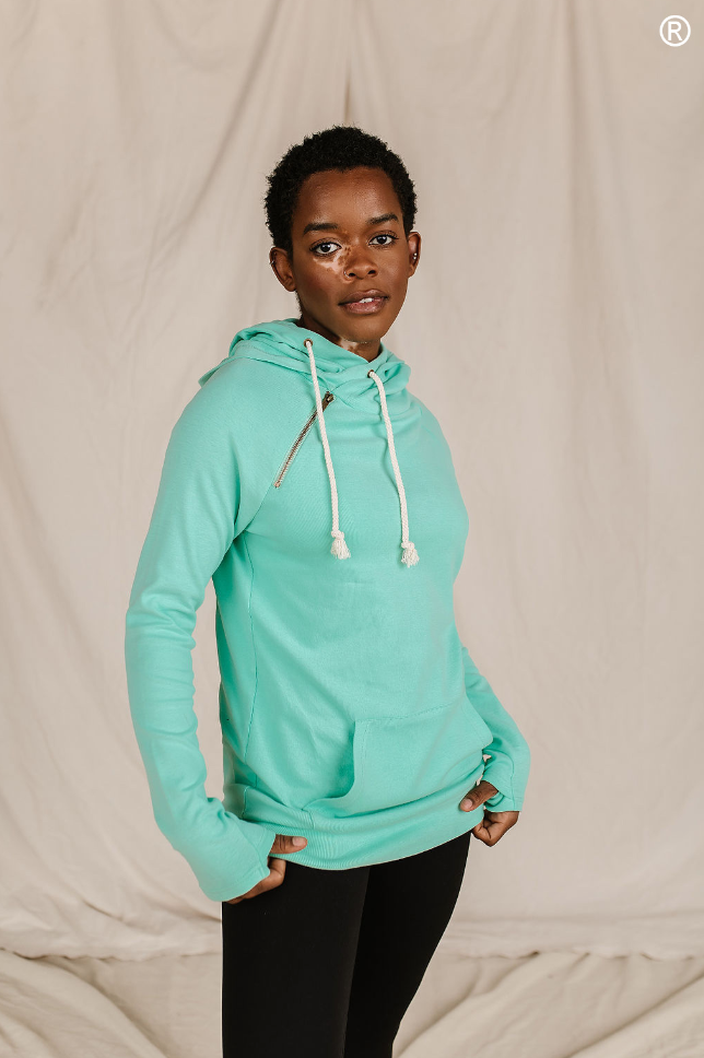 Ampersand Avenue - Doublehood™ Sweatshirt - Aqua