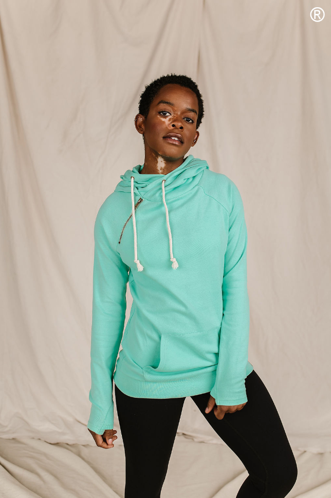 Ampersand Avenue - Doublehood™ Sweatshirt - Aqua