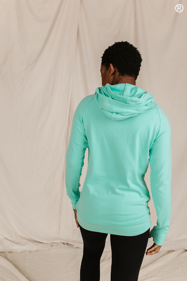 Ampersand Avenue - Doublehood™ Sweatshirt - Aqua