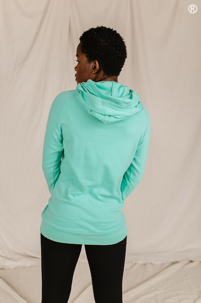 Ampersand Avenue - Doublehood™ Sweatshirt - Aqua