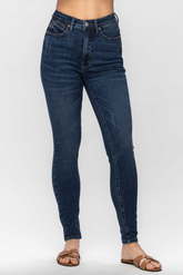 Judy Blue Dark Wash Tummy Control Skinny Jeans