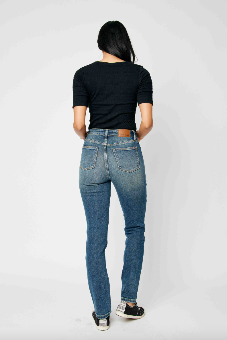 Judy Blue Front Pocket Relaxed Jeans