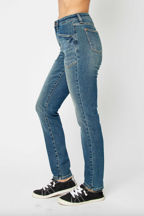 Judy Blue Front Pocket Relaxed Jeans