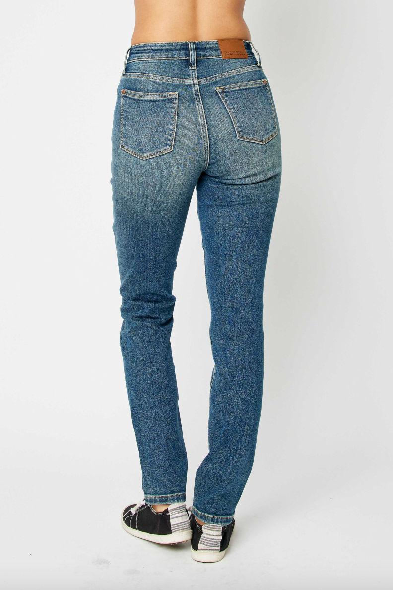 Judy Blue Front Pocket Relaxed Jeans