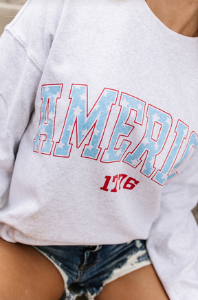 Ampersand Avenue University Pullover - Cue The Sparklers