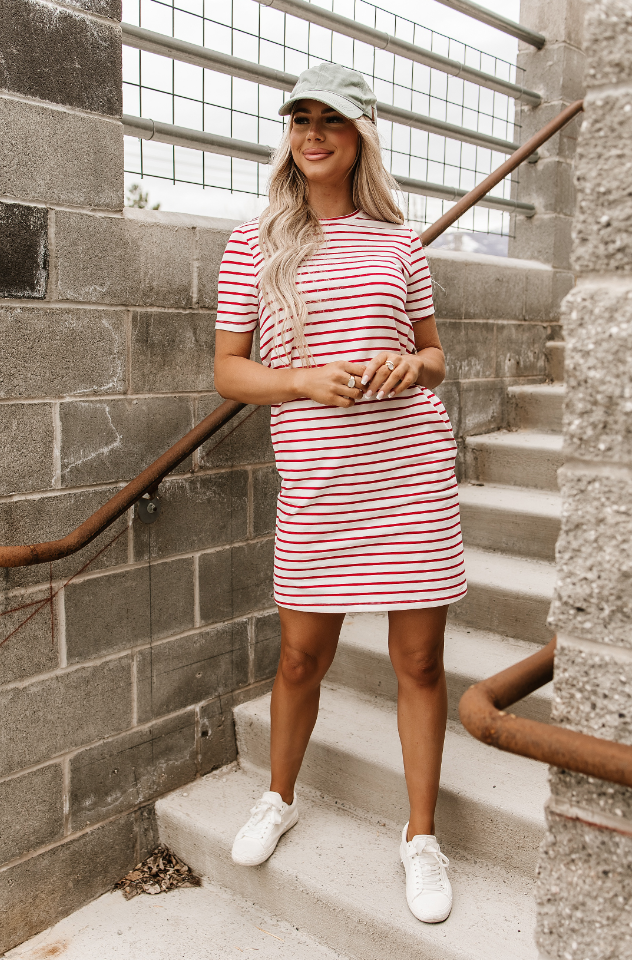 Ampersand Avenue Ollie Dress - Freedom & Fireworks