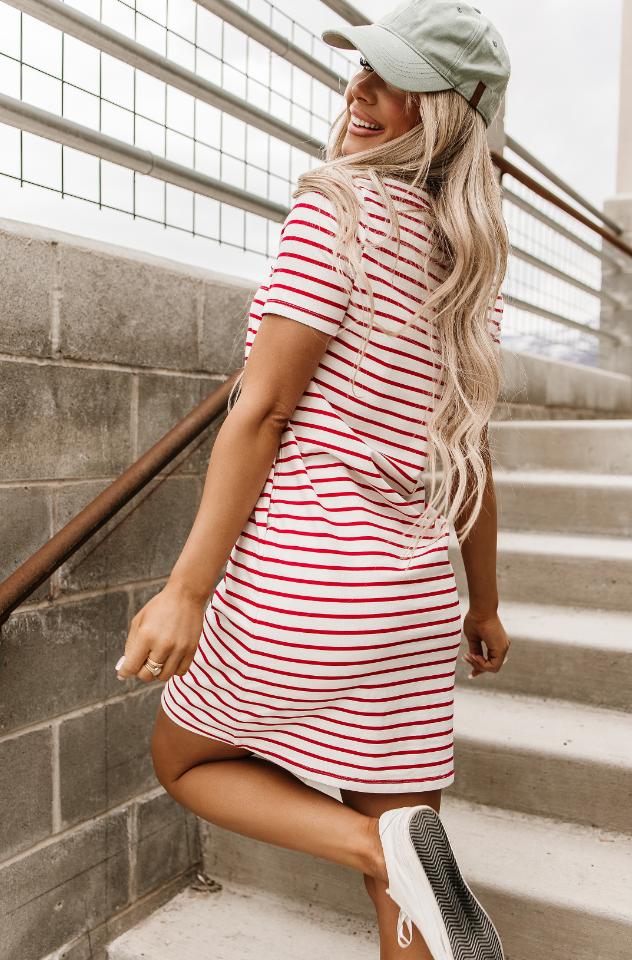 Ampersand Avenue Ollie Dress - Freedom & Fireworks