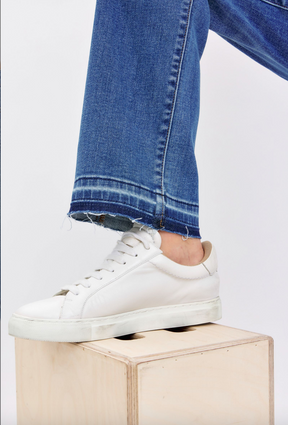 Judy Blue Release Hem Dad Jeans