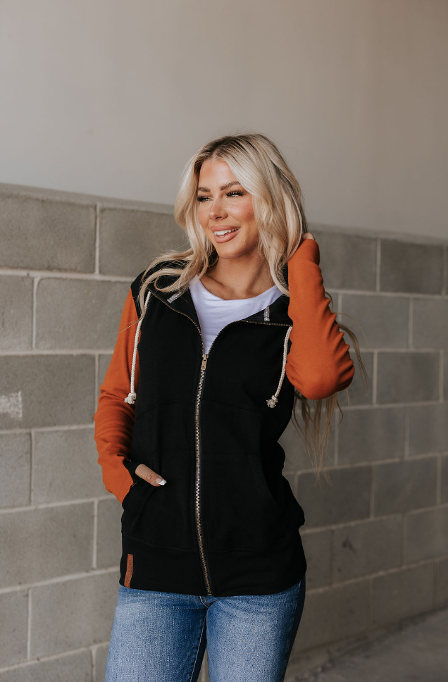 Ampersand Avenue Fullzip Sweatshirt - Keep It Simple