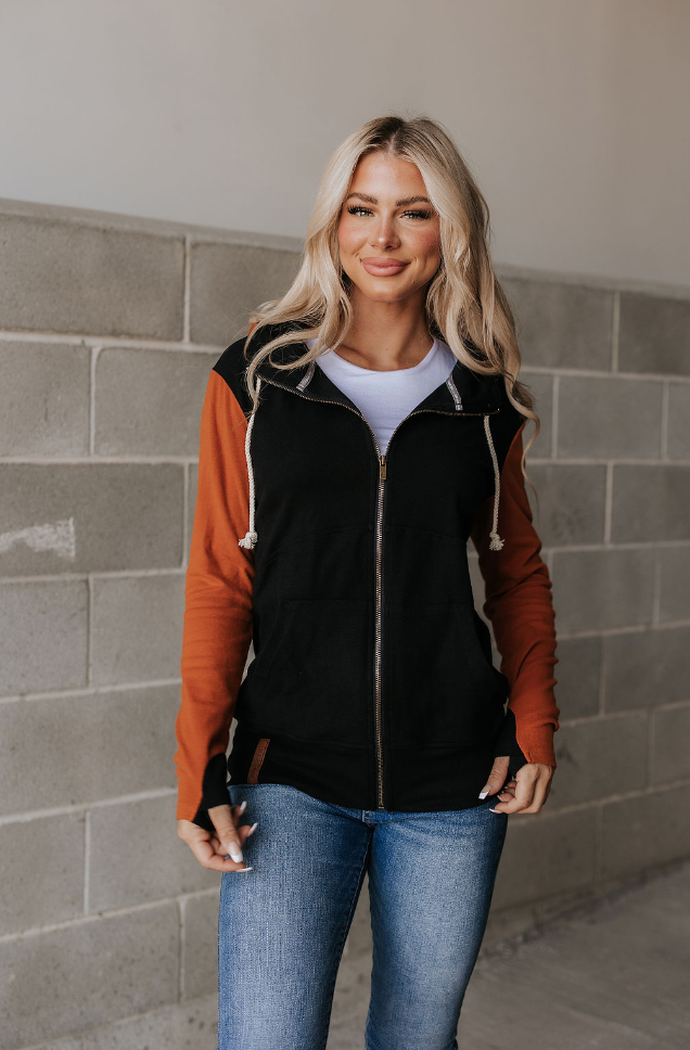 Ampersand Avenue Fullzip Sweatshirt - Keep It Simple