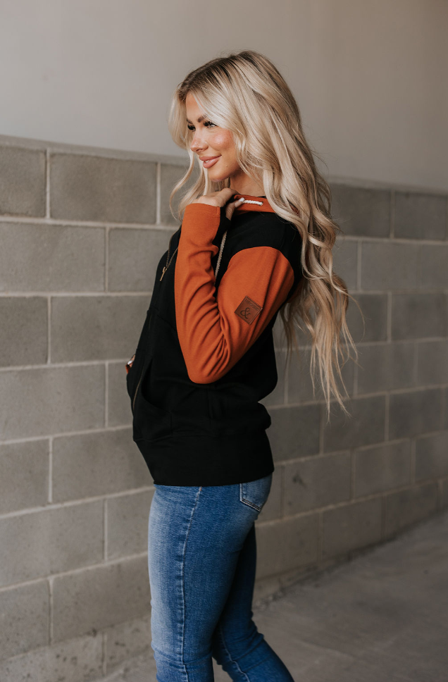 Ampersand Avenue Fullzip Sweatshirt - Keep It Simple