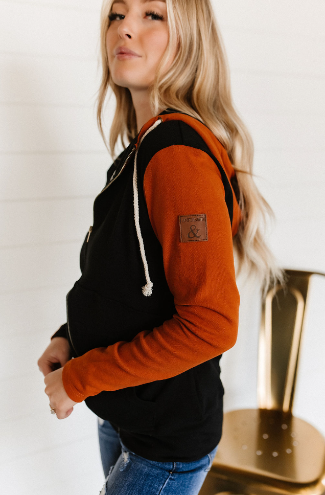 Ampersand Avenue Fullzip Sweatshirt - Keep It Simple