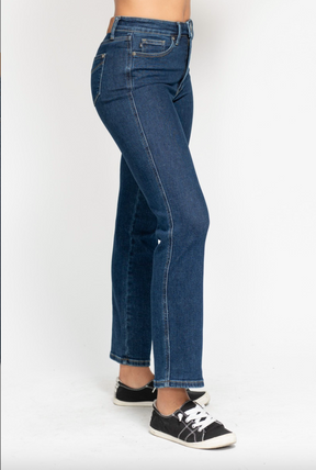 Judy Blue Tummy Control Classic Straight Leg Jeans