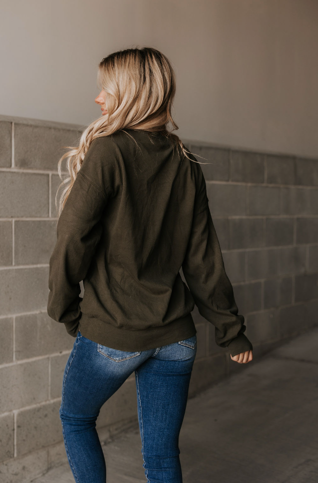 Ampersand Avenue University Pullover - What It Takes