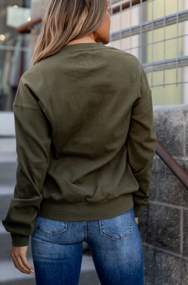 Ampersand Avenue University Pullover - What It Takes