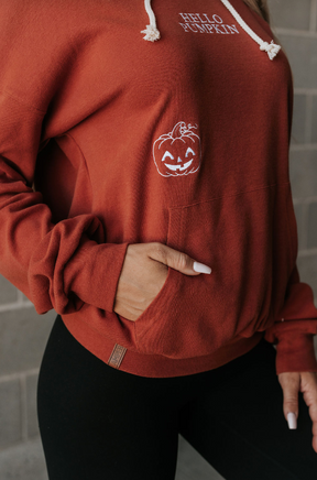 Ampersand Avenue University Hoodie - Hello Pumpkin