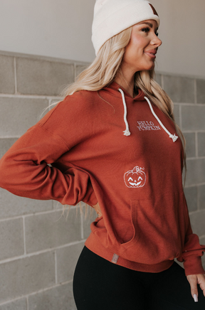 Ampersand Avenue University Hoodie - Hello Pumpkin