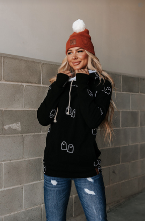 Ampersand Avenue Doublehood Sweatshirt - Ghoul Friends