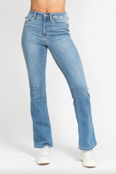 Judy Blue Classic Contrast Wash Bootcut Jeans