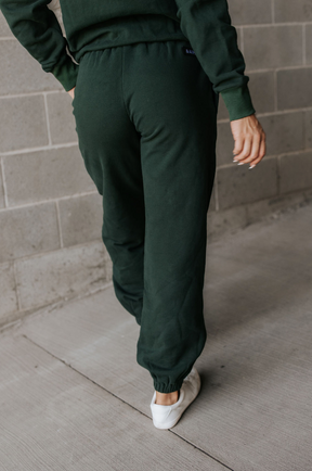 Ampersand Avenue Never Better Joggers - Forest Green