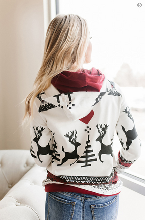 Ampersand Avenue - Doublehood™ Sweatshirt - Winter Wonderland