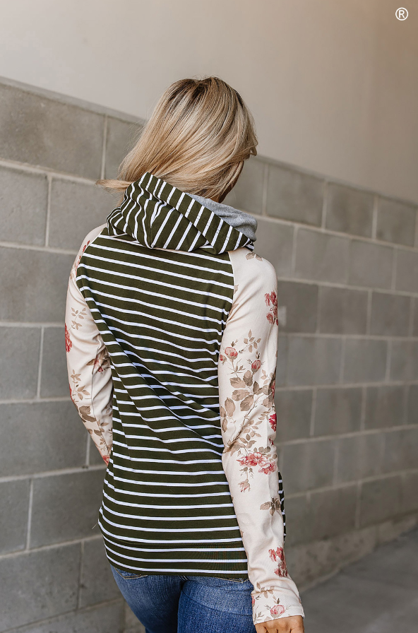 Ampersand Avenue - Doublehood™ Sweatshirt - Harvest Hues