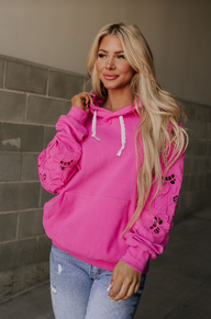 Ampersand Avenue University Hoodie - Love Story - Lotus - XS