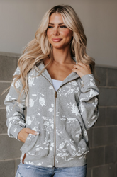 Ampersand Avenue University Fullzip - Cuddle Up Cutie