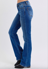 Judy Blue Thermal Bootcut Jeans