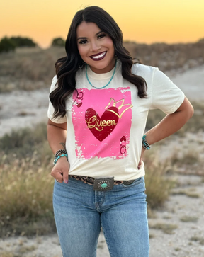 Queen of Hearts Graphic Tee