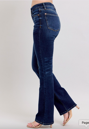 Judy Blue Bootcut Jeans - Dark Wash