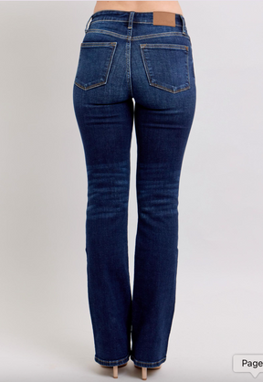 Judy Blue Bootcut Jeans - Dark Wash