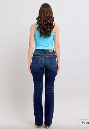 Judy Blue Bootcut Jeans - Dark Wash