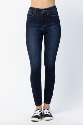 Judy Blue Back Phone Yoke Seam Skinny Jeans