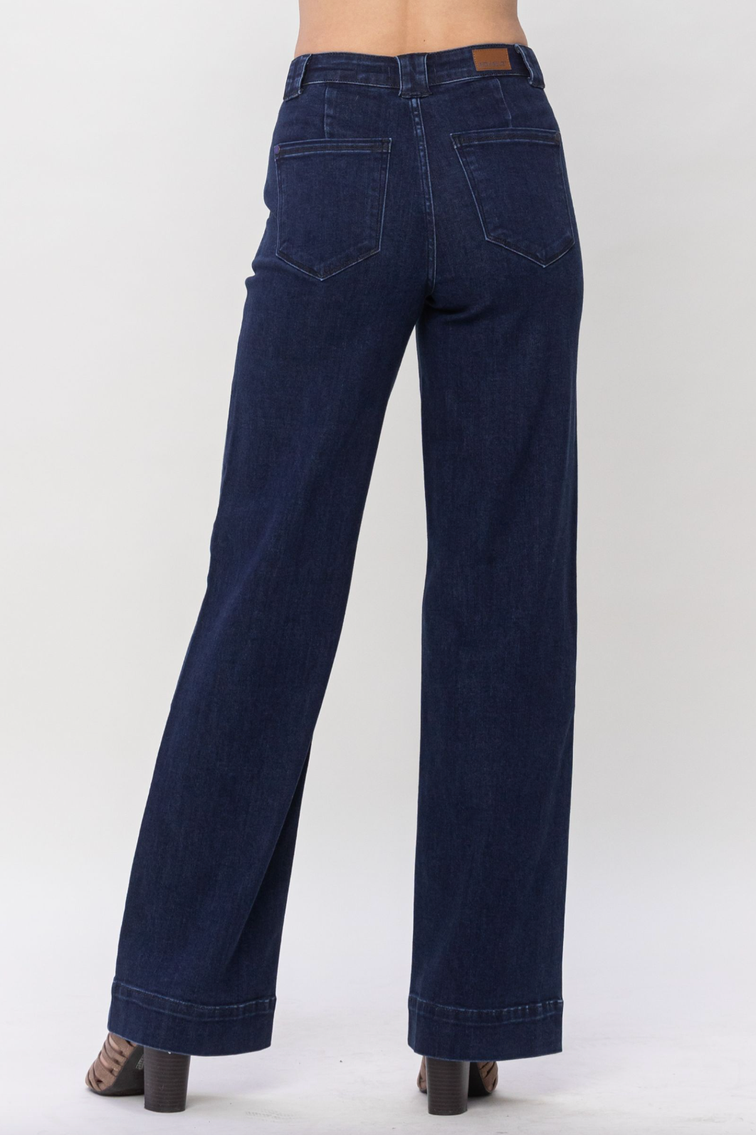 Judy Blue Wide Leg Trouser Flare Jeans