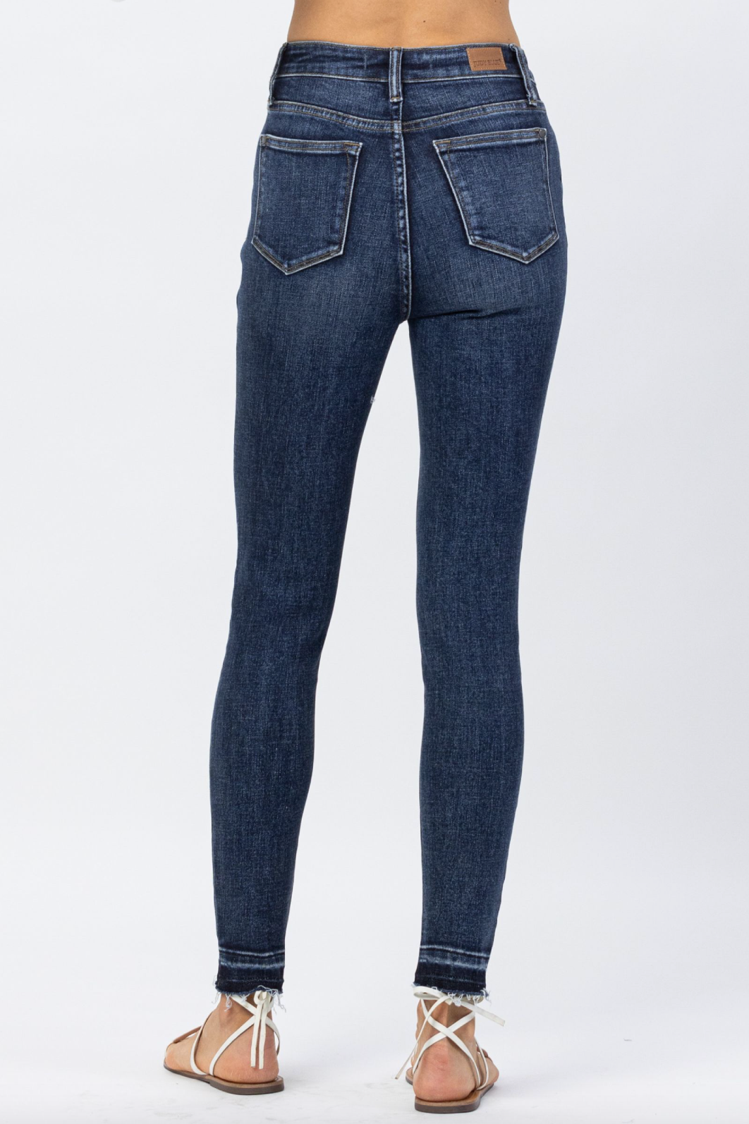Judy Blue Release Hem Tummy Control Skinny Jeans