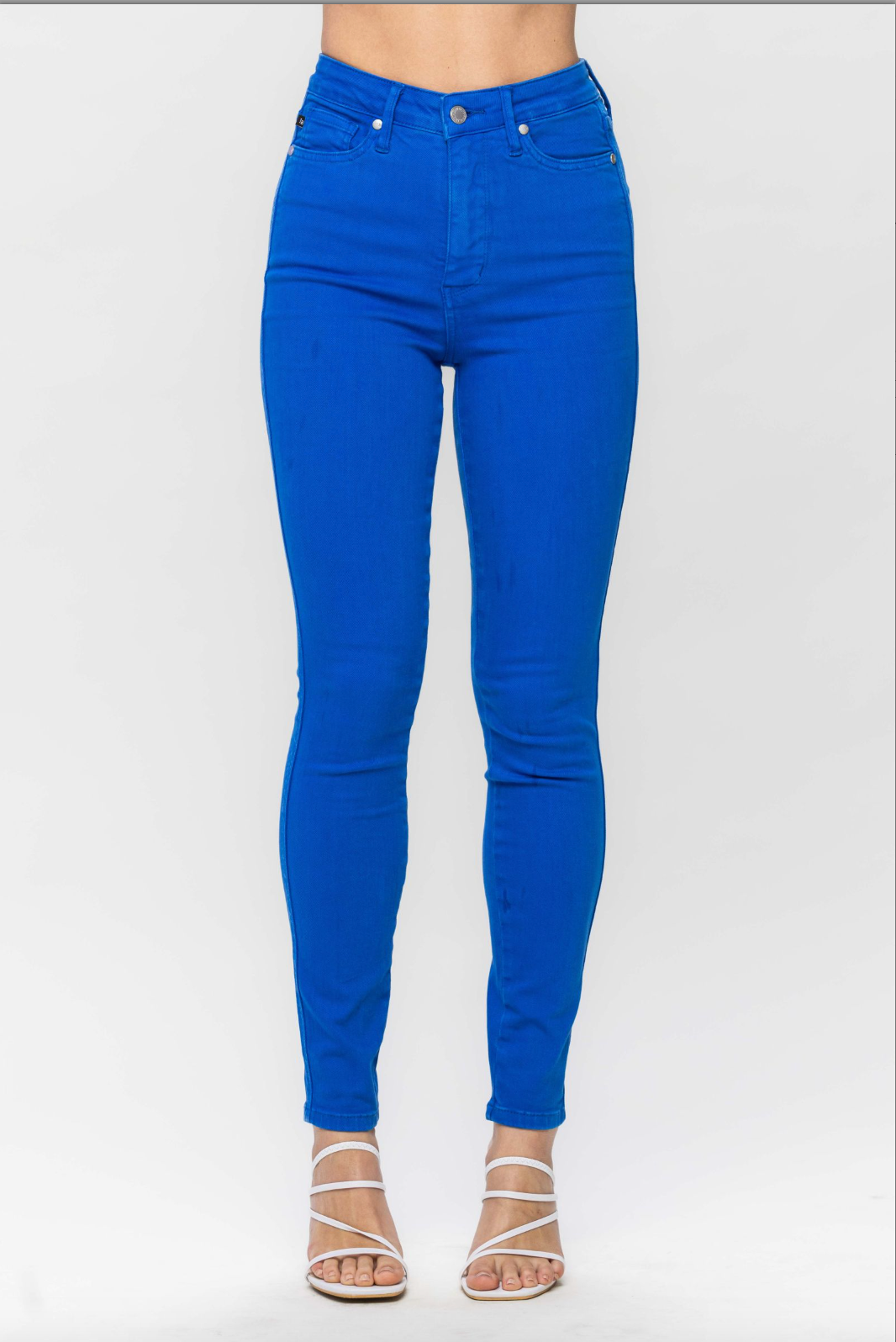 Judy Blue Tummy Control Skinny Jeans - Cobalt