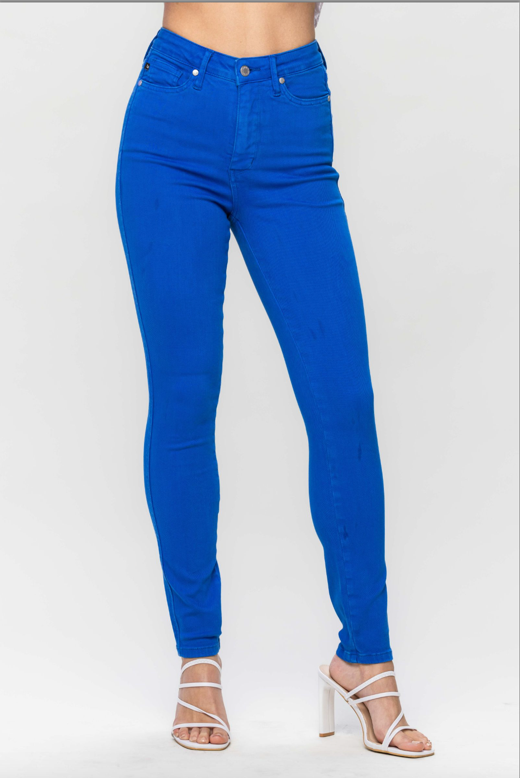 Judy Blue Tummy Control Skinny Jeans - Cobalt