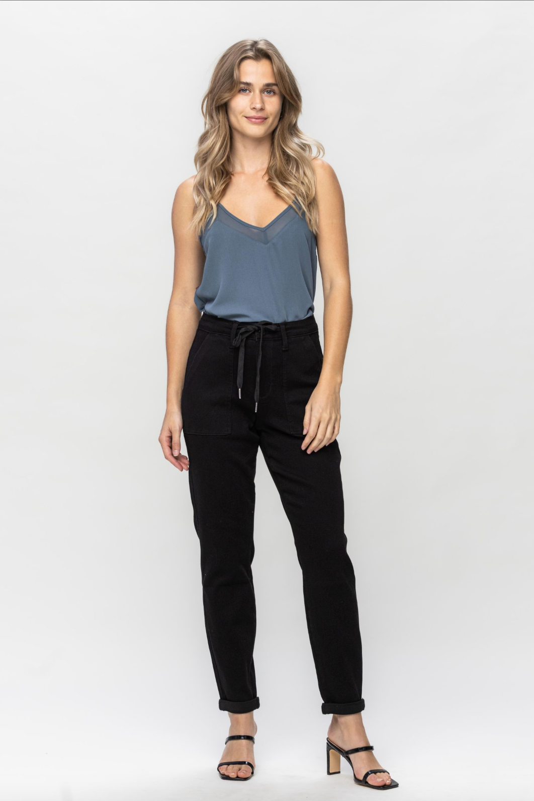 Judy Blue Jet Black Jogger Jeans