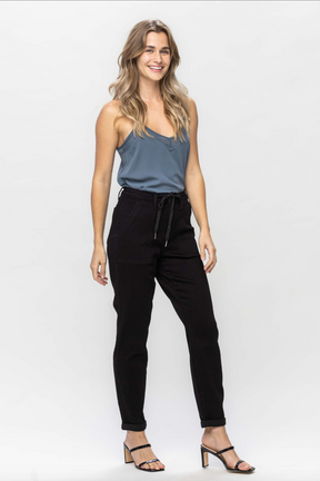 Judy Blue Jet Black Jogger Jeans