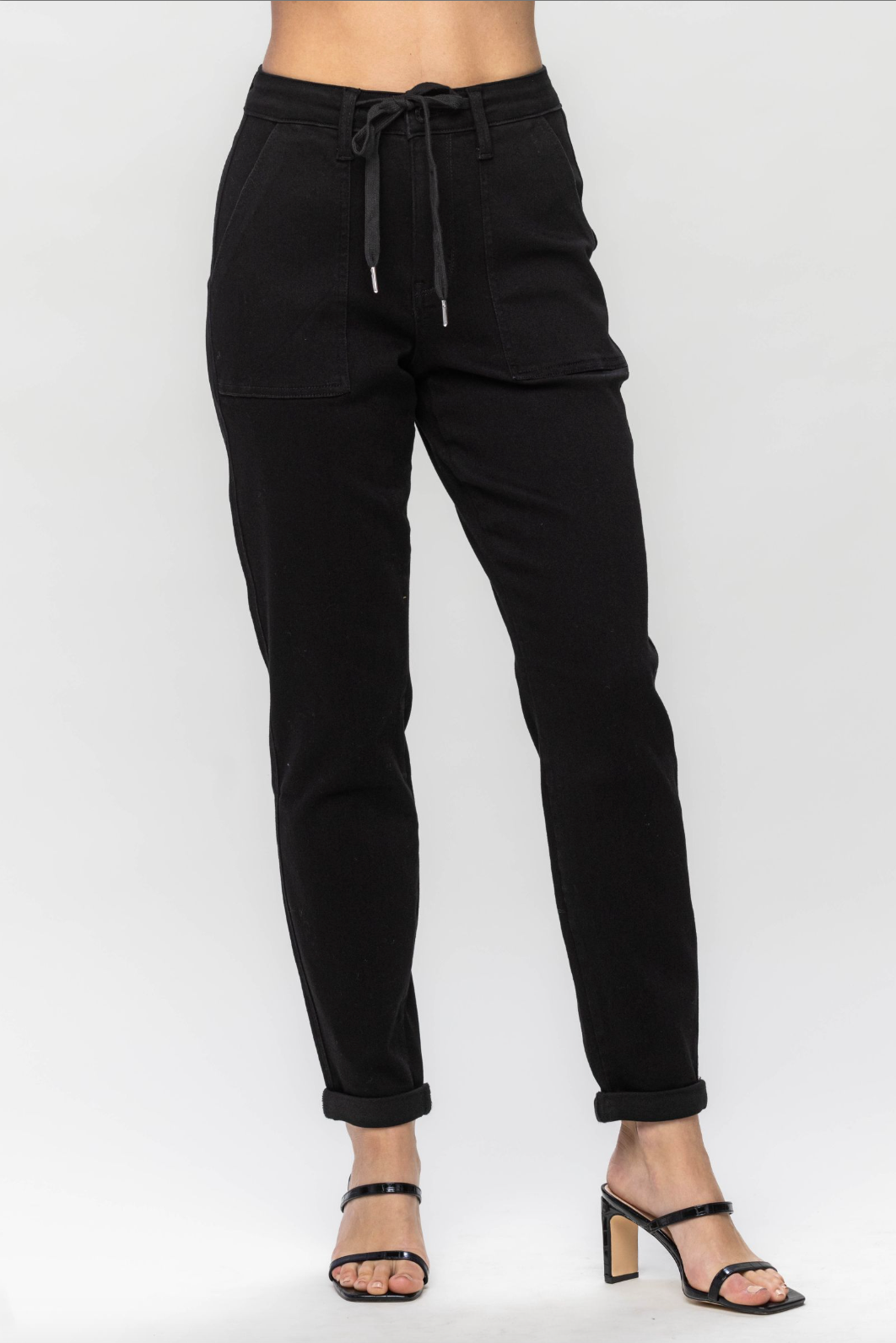 Judy Blue Jet Black Jogger Jeans