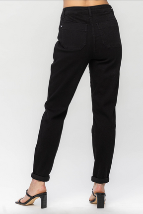 Judy Blue Jet Black Jogger Jeans